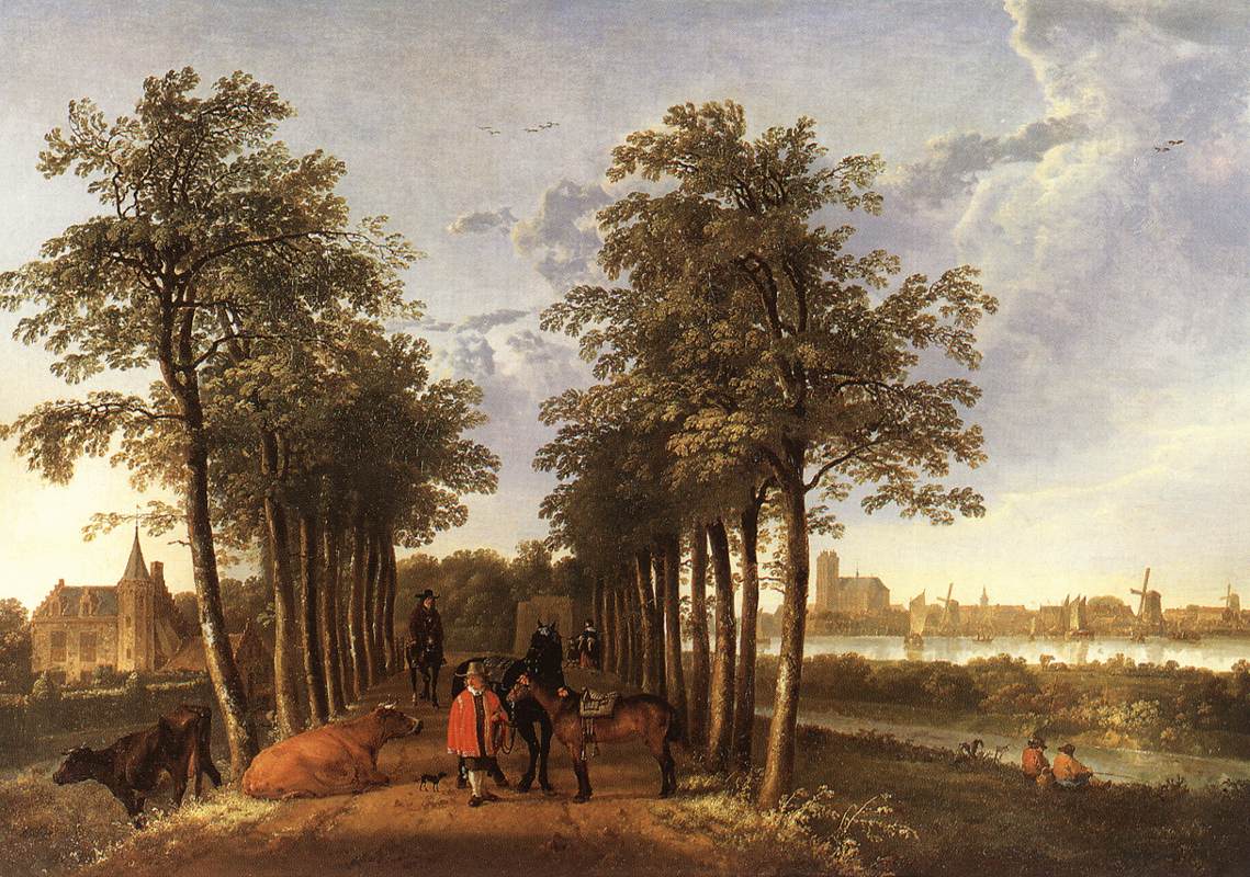 Tarde de verano en el Merwede, Aelbert Cuyp