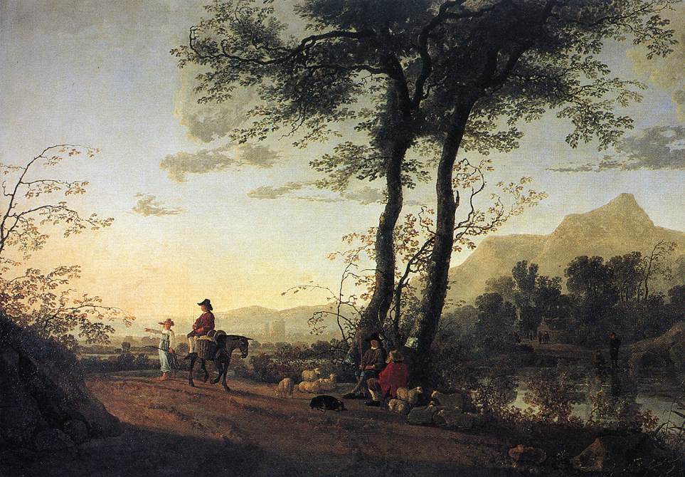 Camino Cerca De Rio Cuyp — Aelbert Cuyp