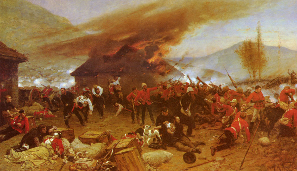 Defence De Rorkes Drift Neuville — Alfonso De Neuville