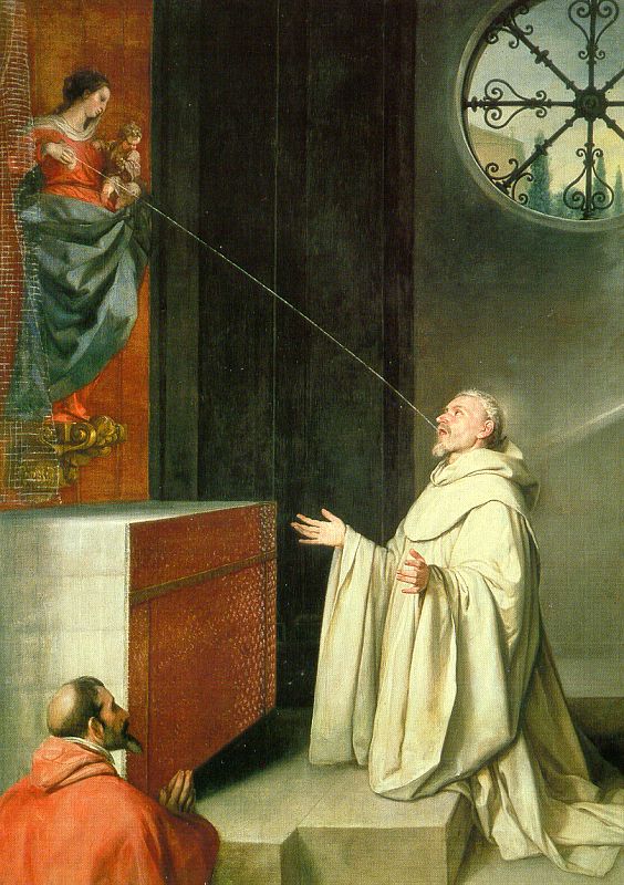 San Juan Evangelista y la Virgen aparecidos, Alonso Cano