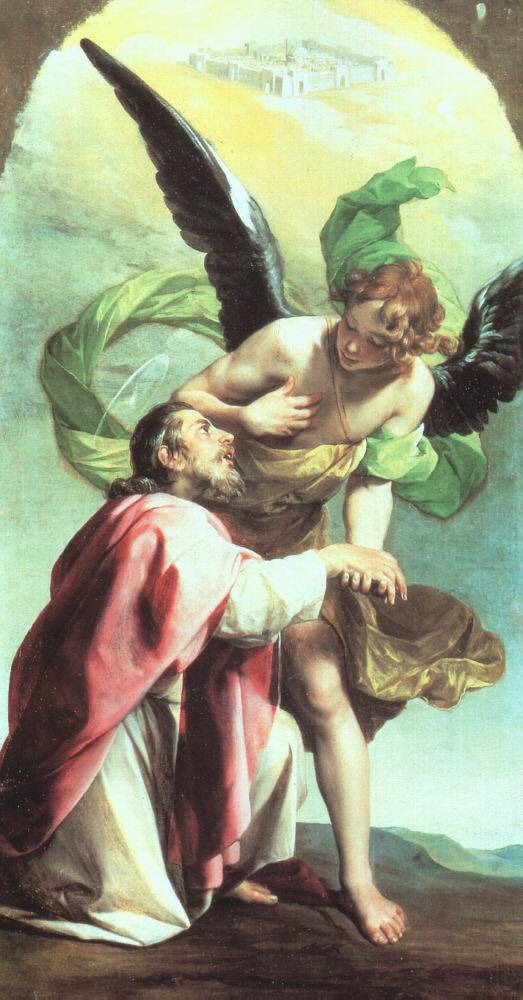 Vision De Santo John Cano — Alonso Cano — Barroco