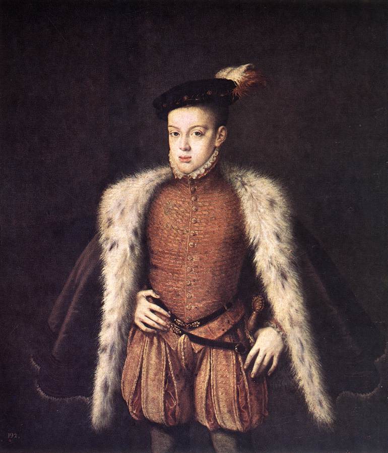 Principe Don Carlos De Austria Coello — Alonso Sanchez Coello