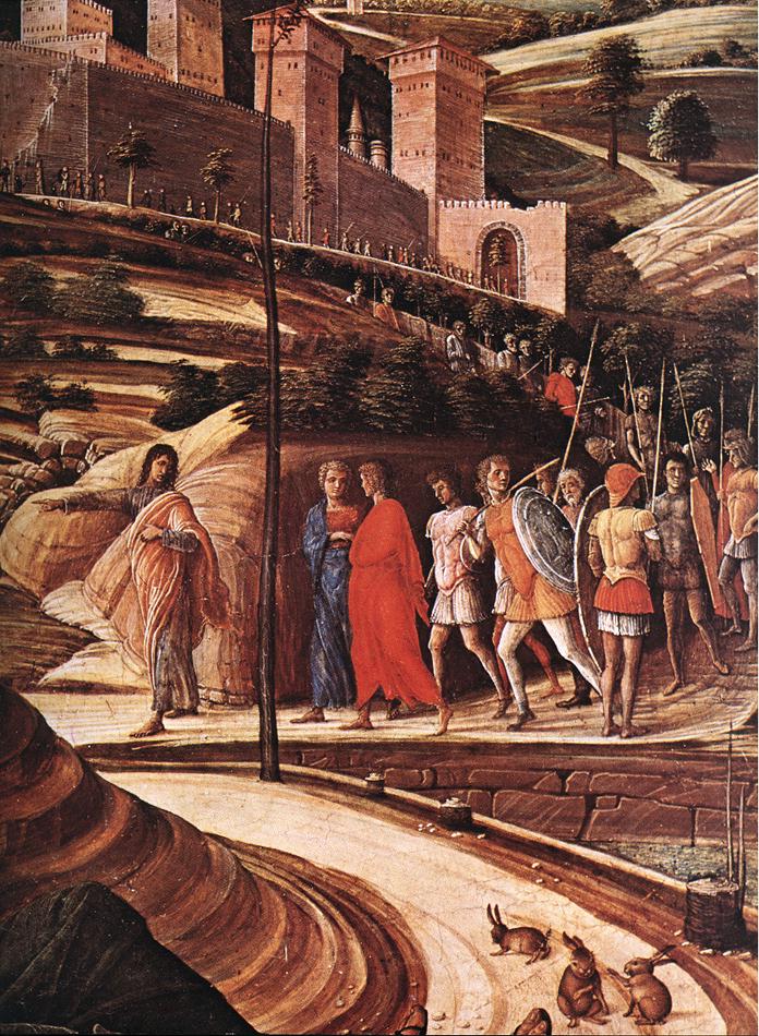 Agony En Jardin Detalle Mantegna — Andrea Mantegna — Renacimiento