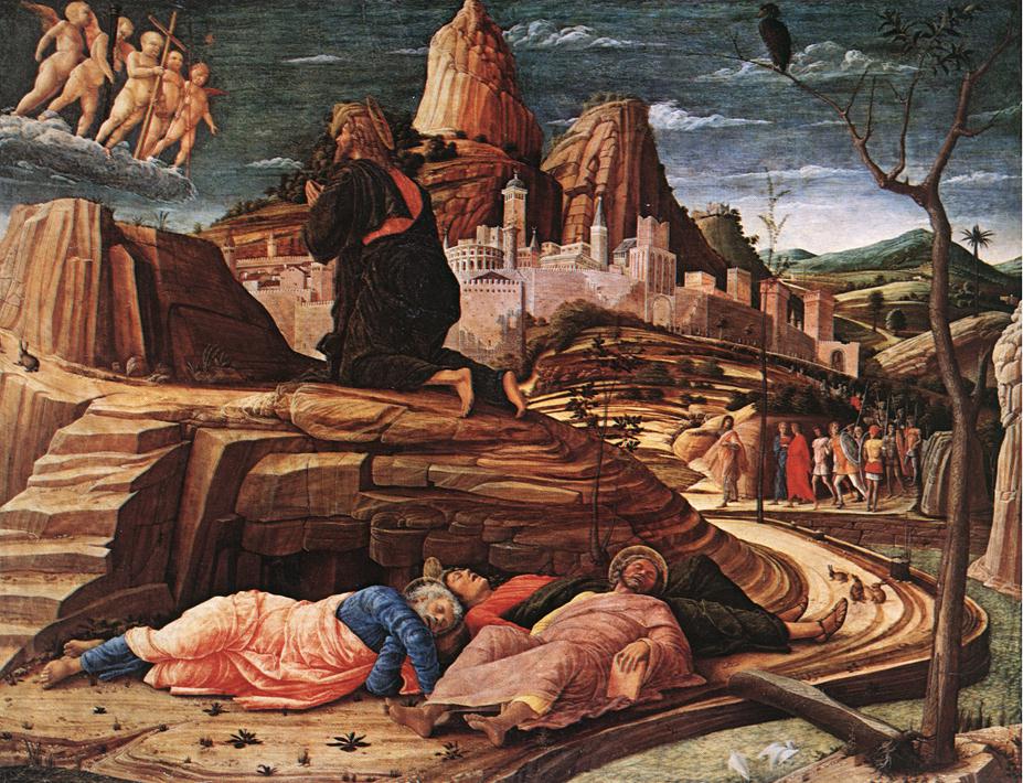 Agony En Jardin Mantegna — Andrea Mantegna — Renacimiento