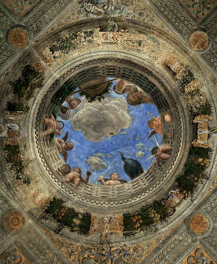 Ceiling Oculus Mantegna — Andrea Mantegna — Renacimiento