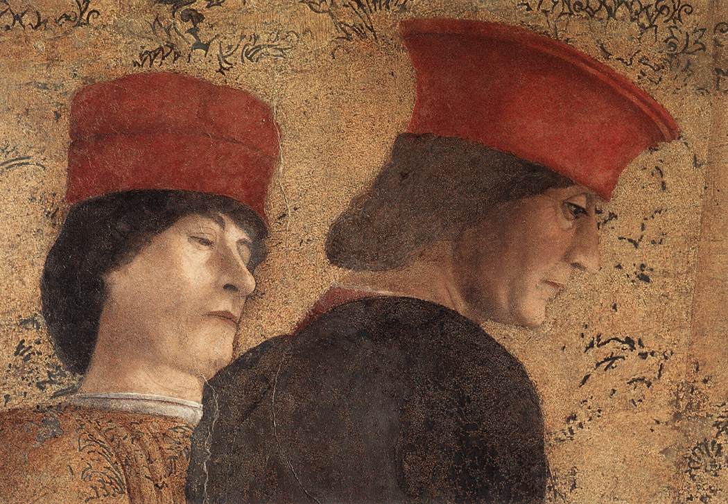 Court De Mantua Detalle 2 Mantegna — Andrea Mantegna — Renacimiento