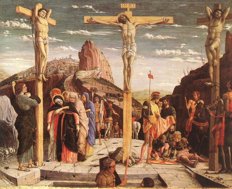 Crucifixion Mantegna — Andrea Mantegna — Renacimiento