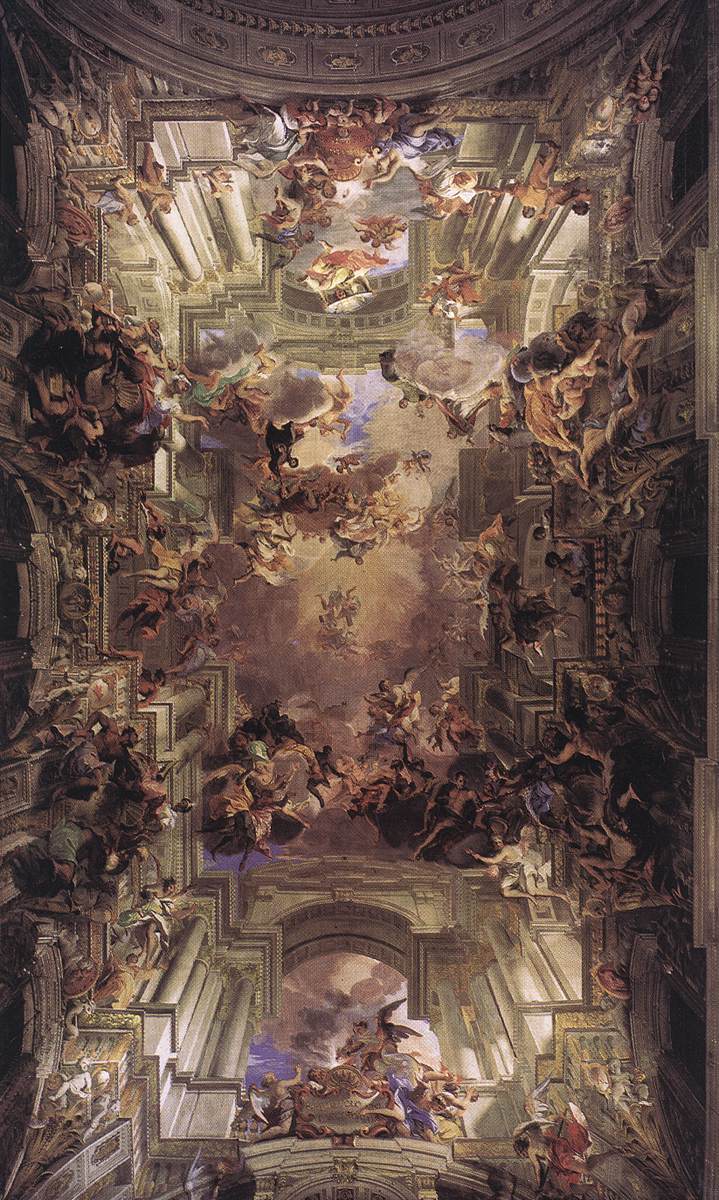Apotheose De S Ignazio Pozzo — Andrea Pozzo