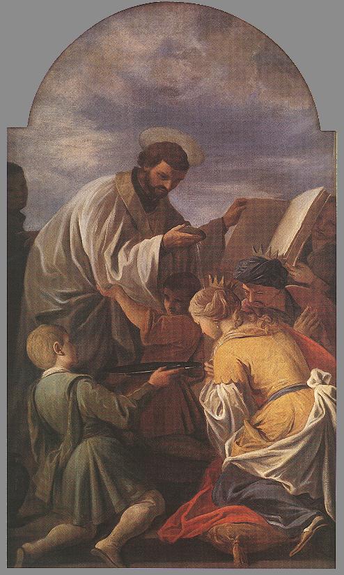 Santo Francis Xavier Pozzo — Andrea Pozzo