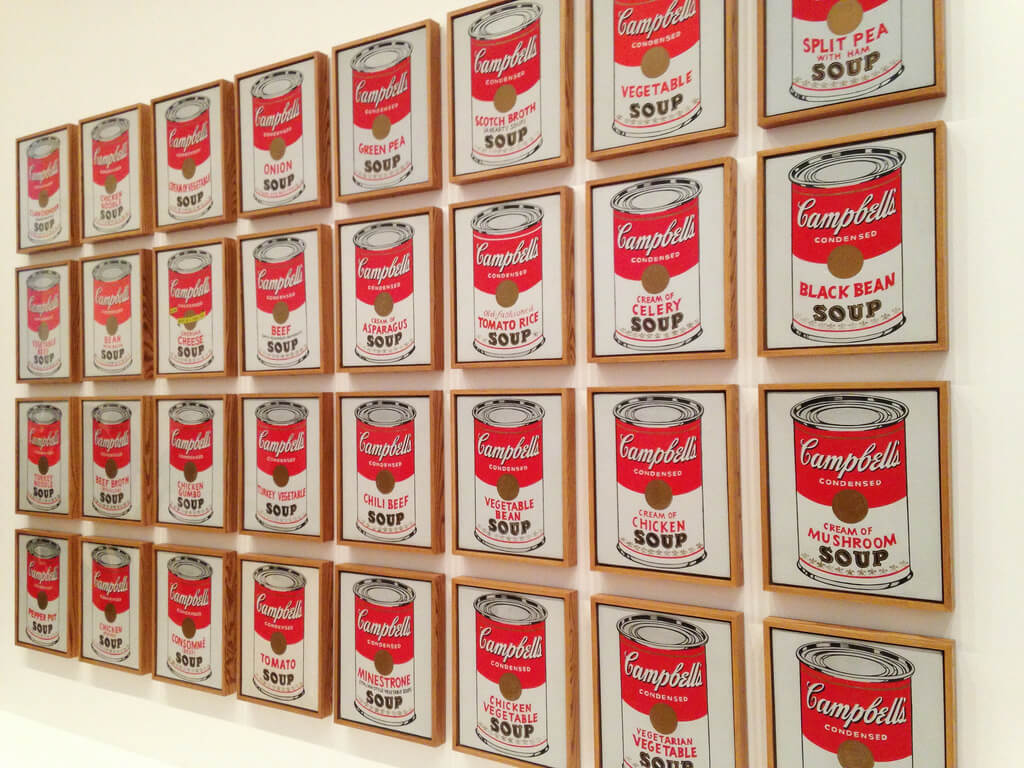 Latas De Sopa Campbell Warhol — Andy Warhol — Arte Pop