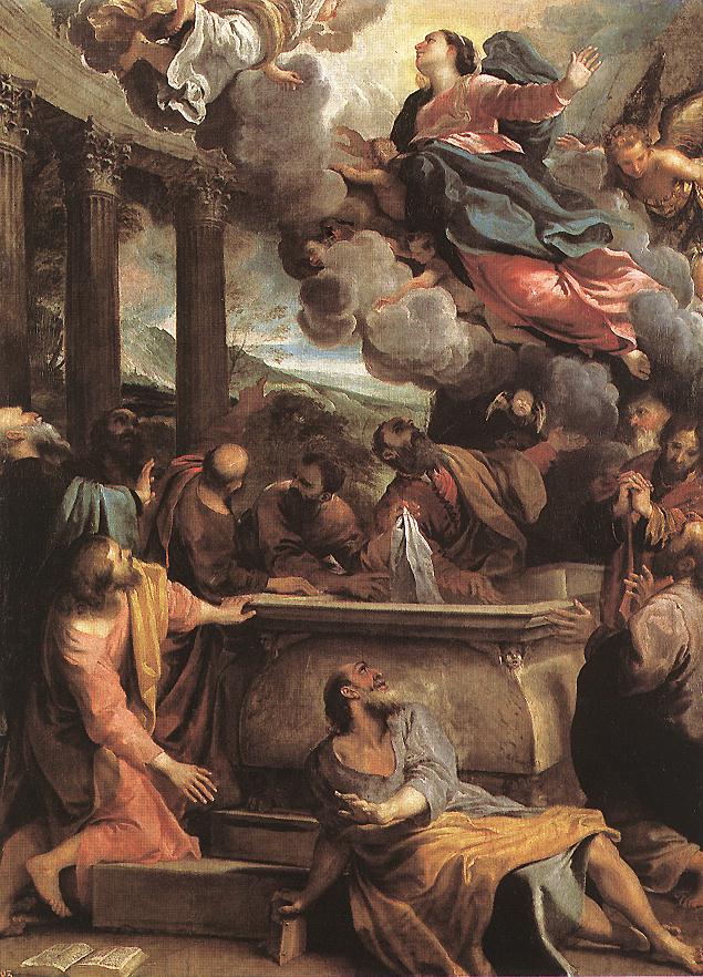 La cúpula Farnese (La victoria del Amor divino sobre el Amor profano), Annibale Carracci