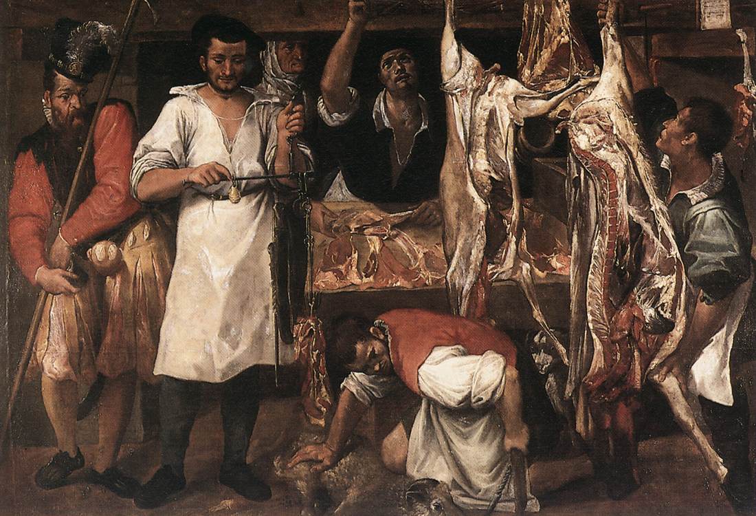 Butchers Shop Carracci — Annibale Carracci — Barroco