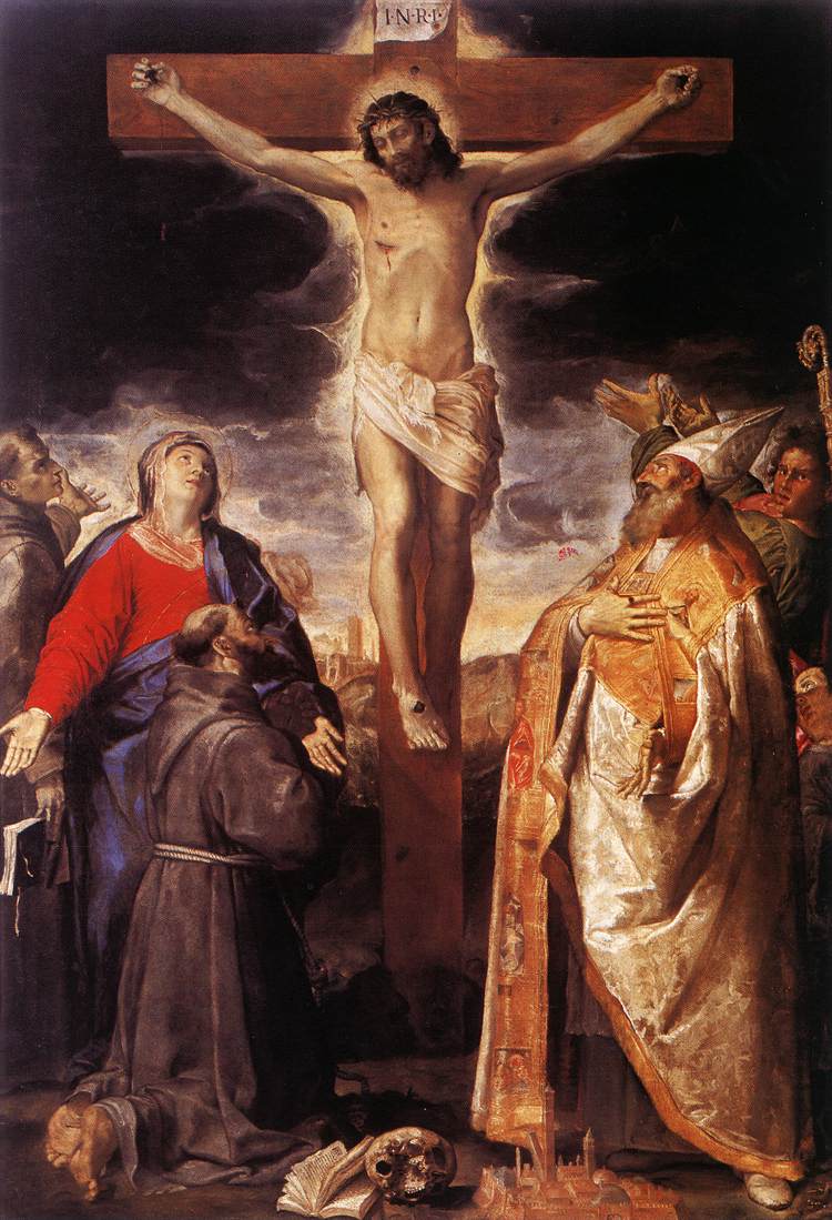 Crucifixion Carracci — Annibale Carracci — Barroco