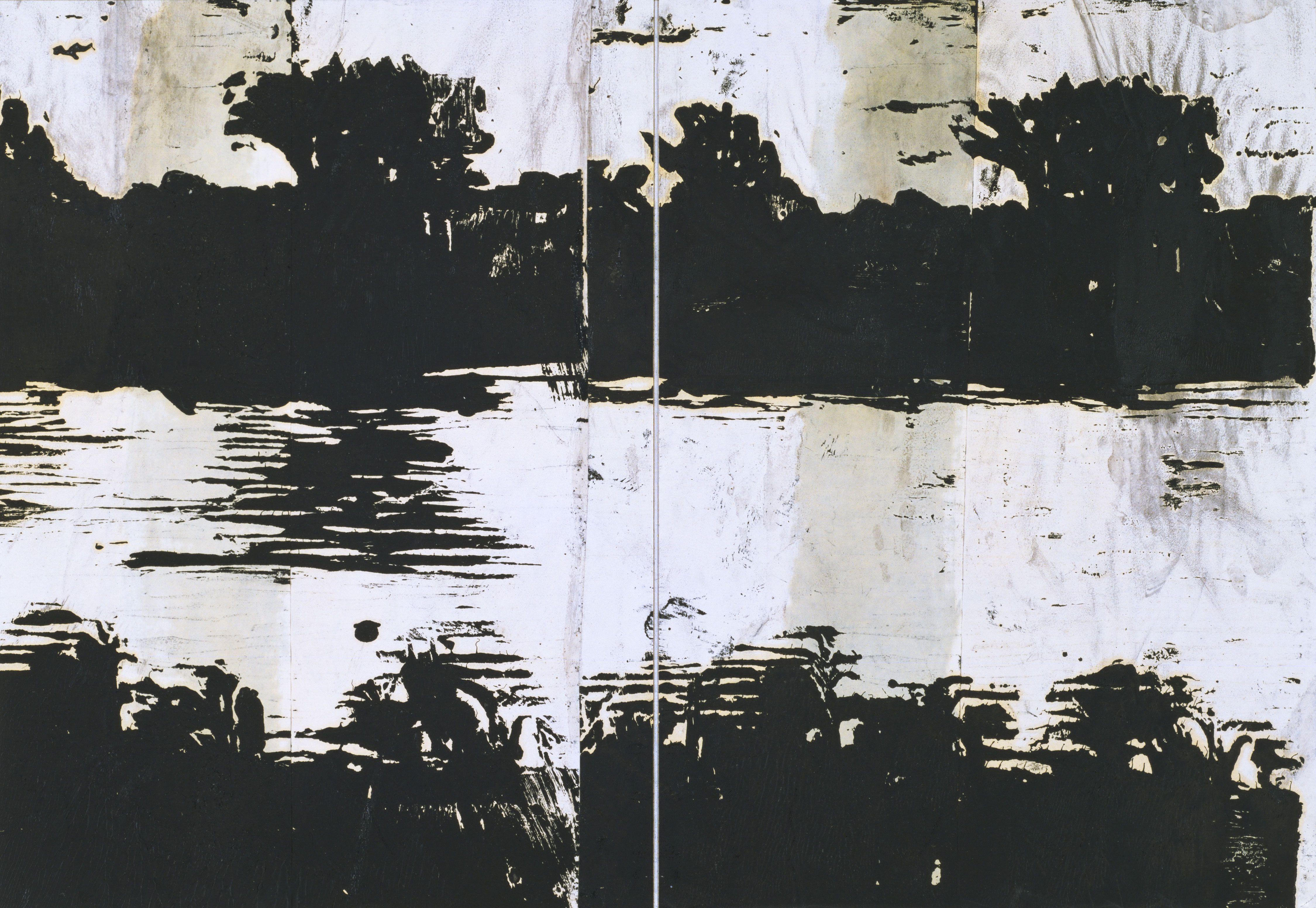 Double Page Plato De Der Rhein Kiefer — Anselm Kiefer — Arte Conceptual