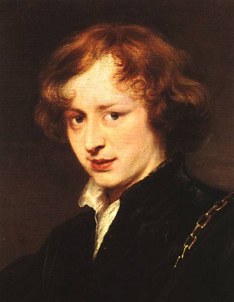Autorretrato — Anthony Van Dyck — Barroco