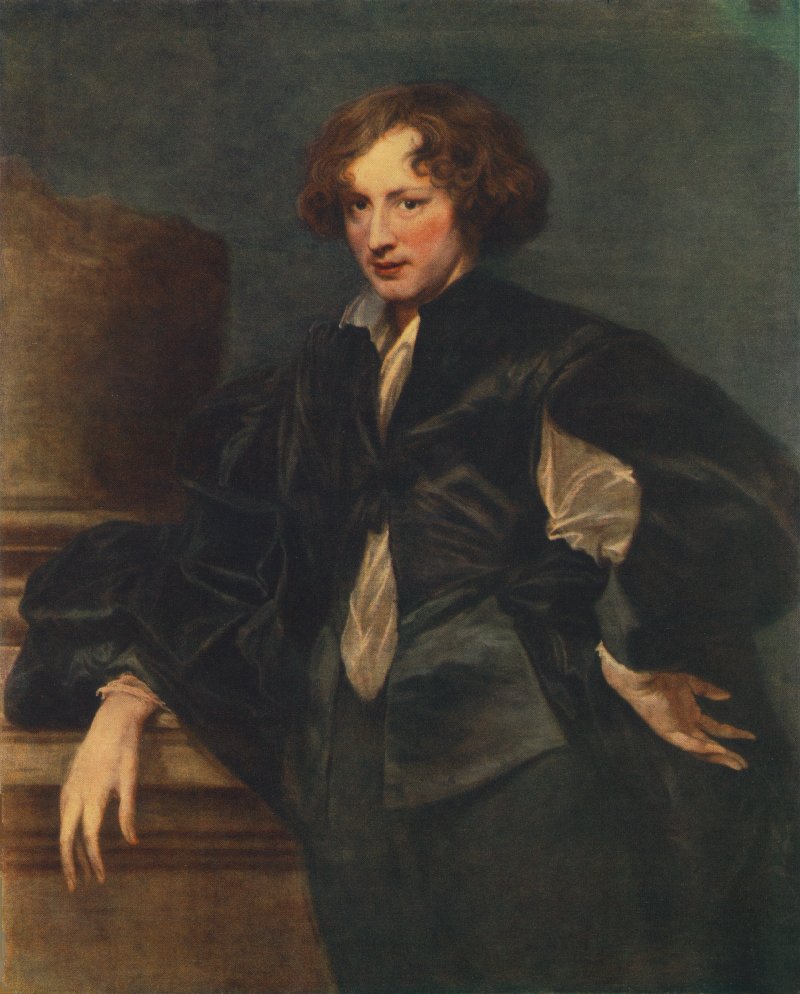 Autorretrato — Anthony Van Dyck — Barroco
