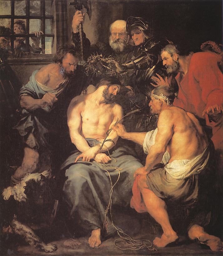 Coronando Con Thorns Van Dyck — Anthony Van Dyck — Barroco