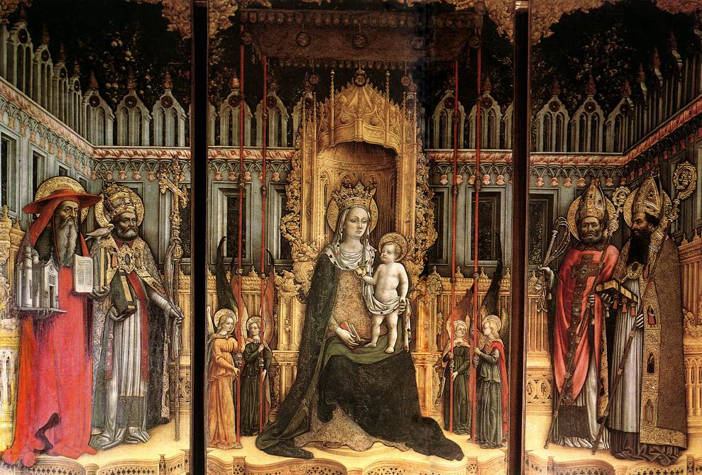Triptych Vivarini — Antonio Vivarini