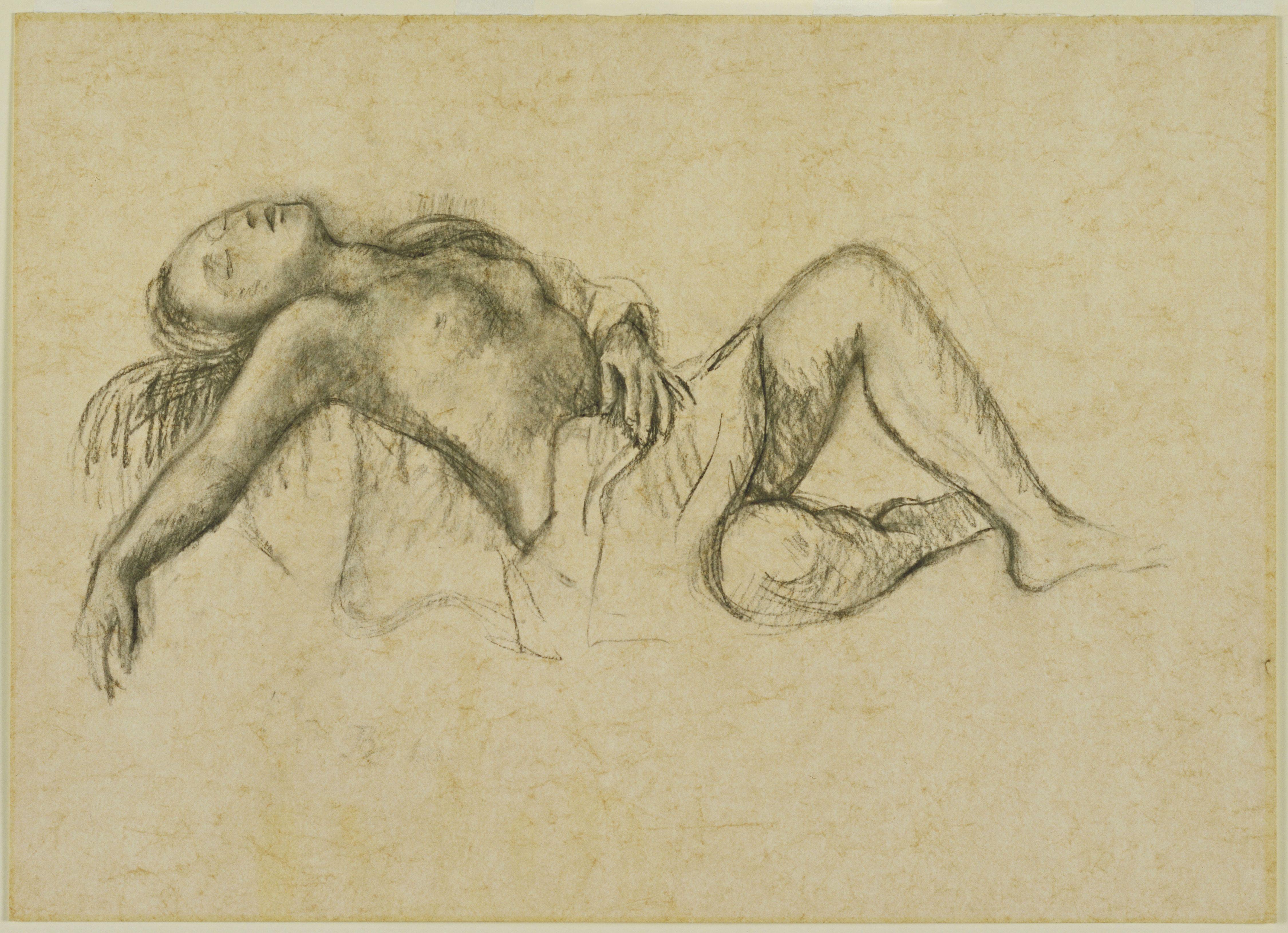 Reclining Desnudo Balthus — Balthus — Realismo