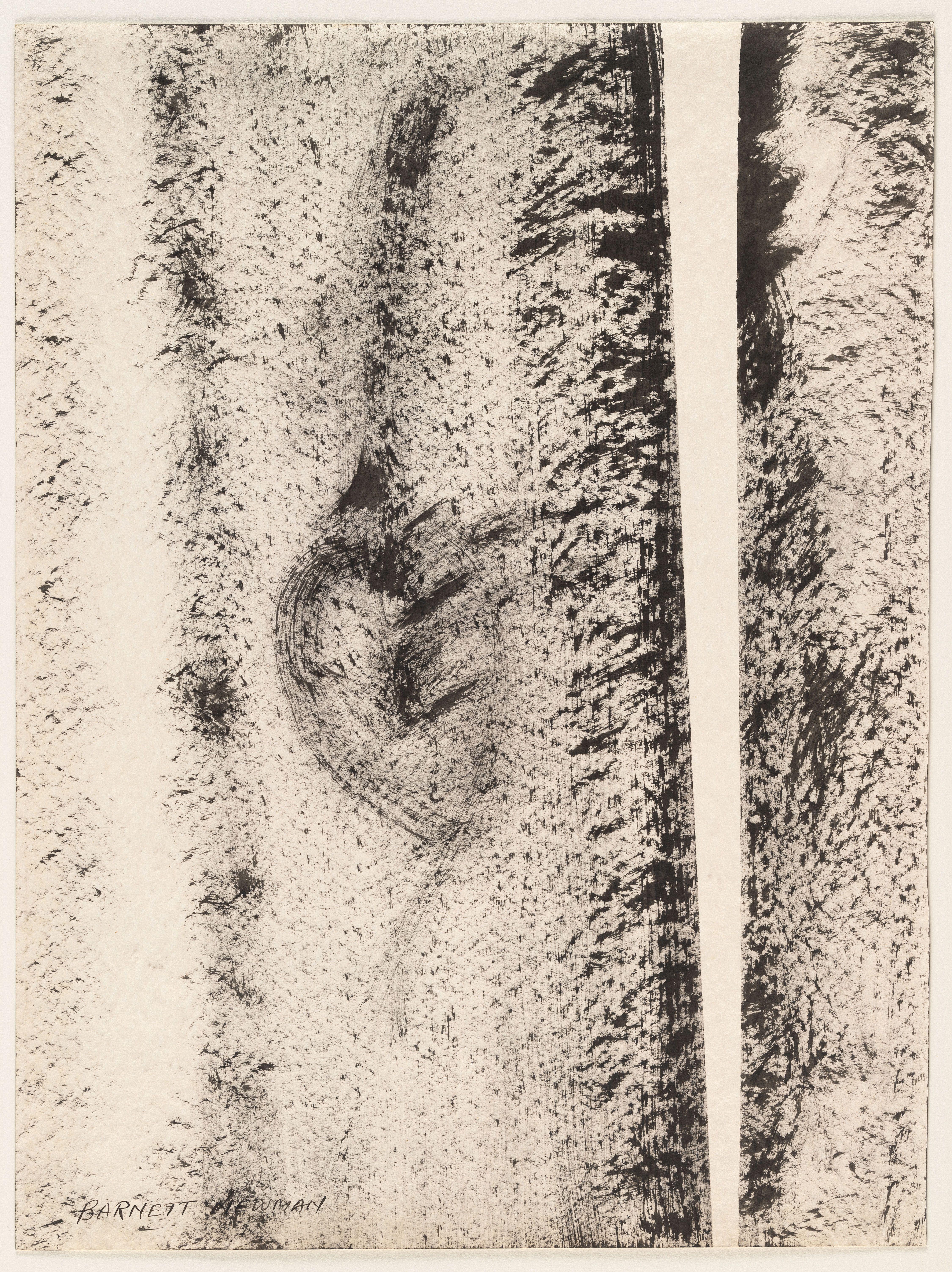 Untitled Newman — Barnett Newman — Expresionismo Abstracto