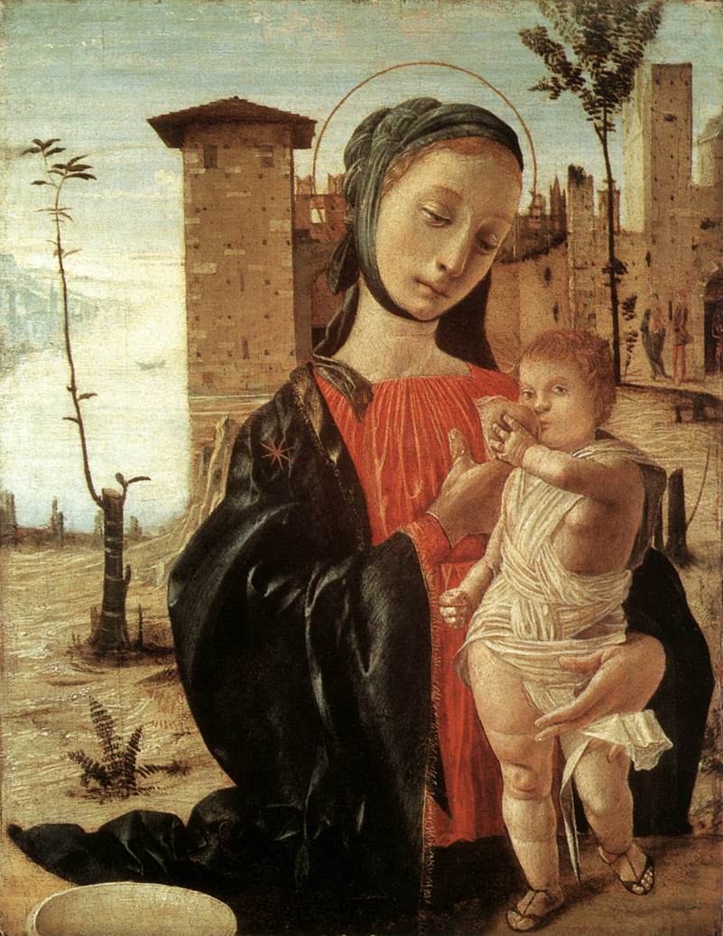 Madonna Del Latte Bramantino — Bramantino