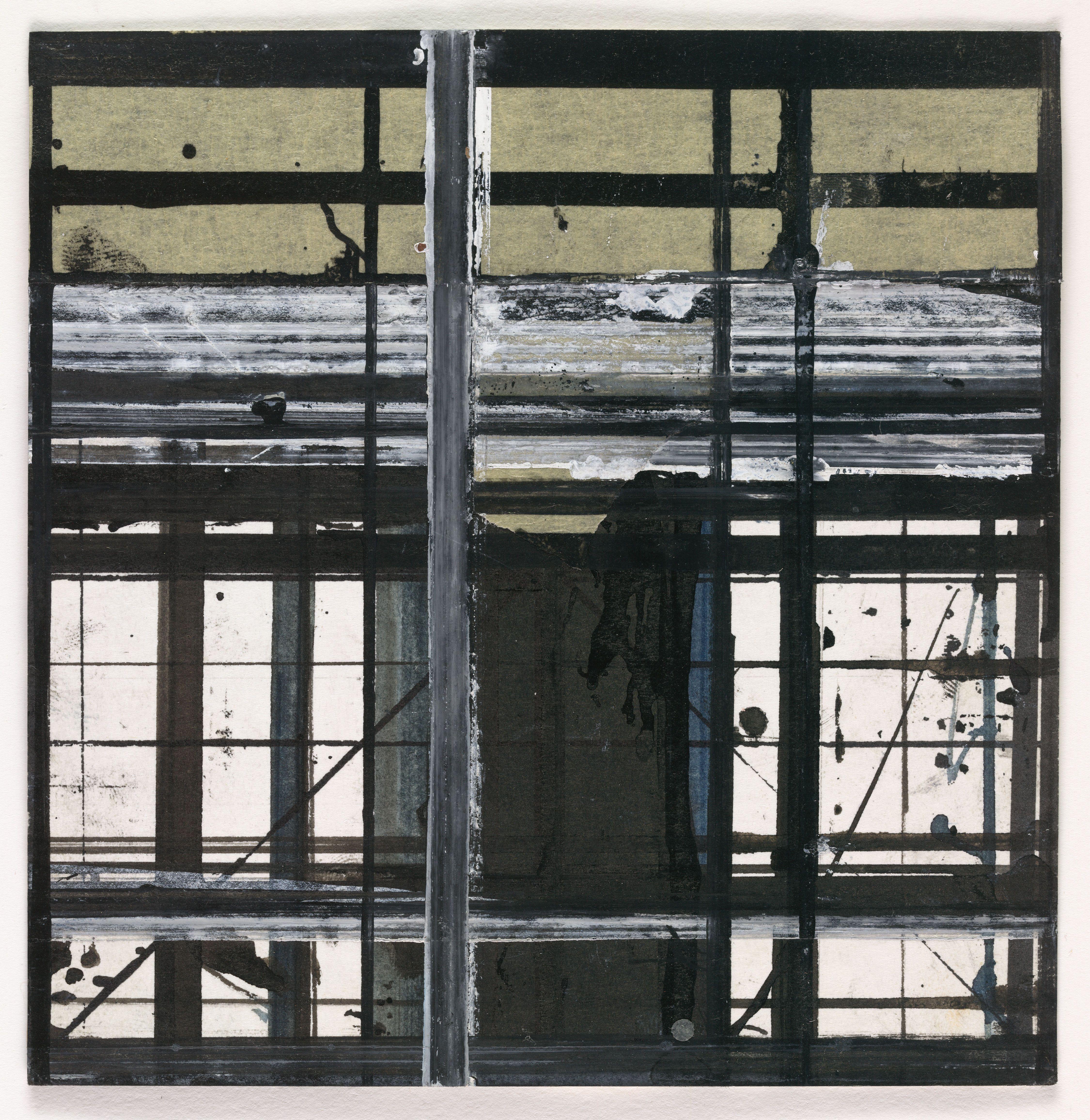 Card Dibujo 14 Marden — Brice Marden — Minimalismo