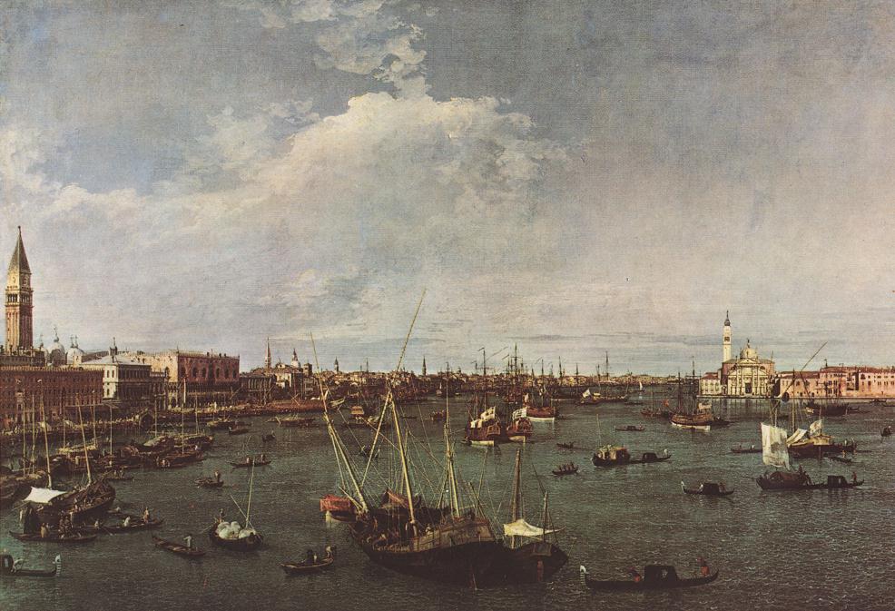 Bacino Di San Marco San Marks Basin Canaletto — Canaletto — Vedutismo