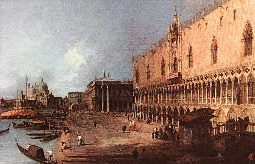Doge Palacio Canaletto — Canaletto — Vedutismo