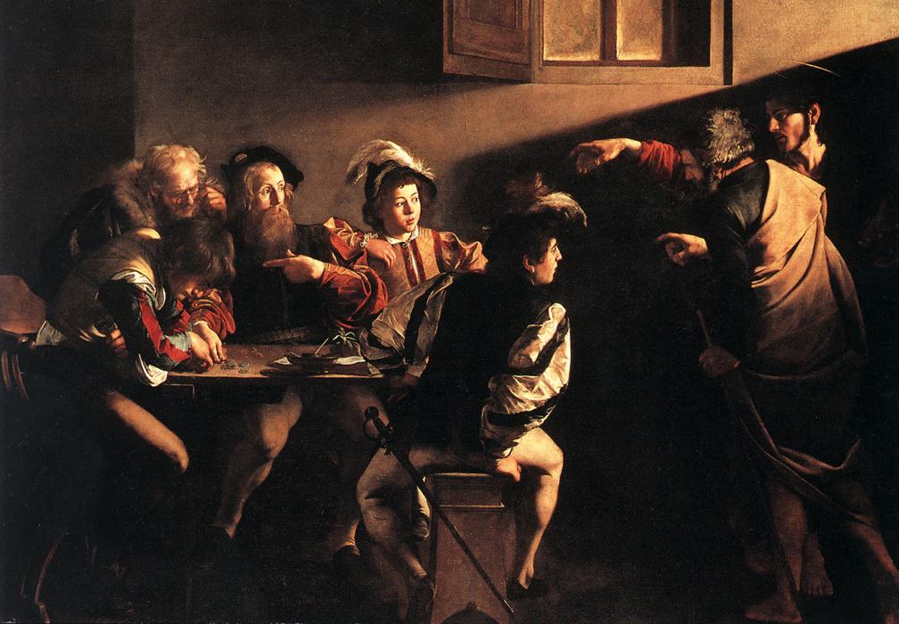 Calling De Santo Matthew Caravaggio — Caravaggio — Barroco