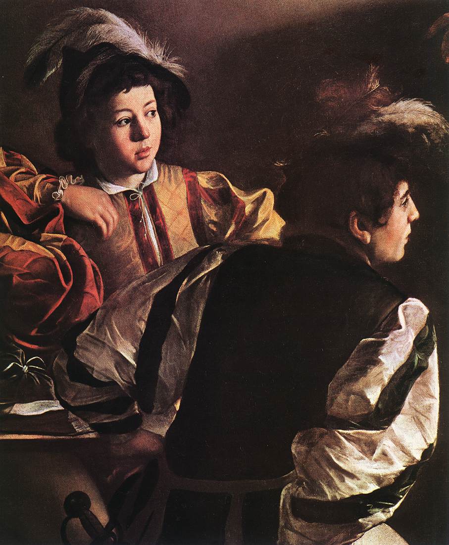 Calling De Santo Matthew Detalle 2 Caravaggio — Caravaggio — Barroco