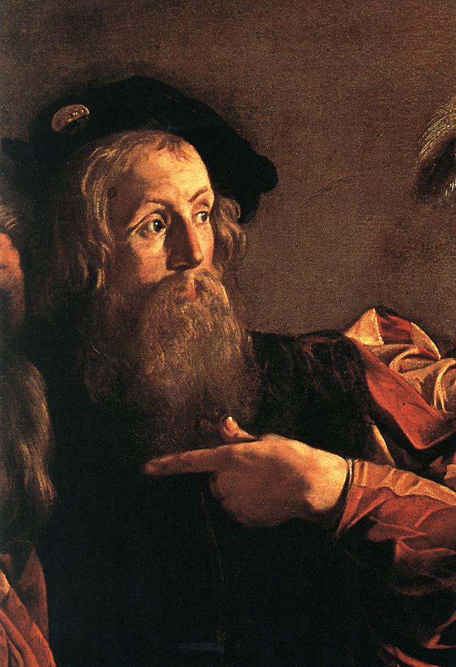 Calling De Santo Matthew Detalle 4 Caravaggio — Caravaggio — Barroco