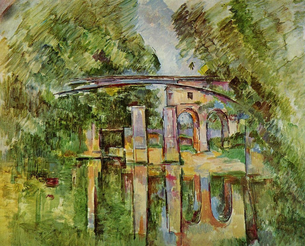 Aqueduct Y Lock Cezanne — Cezanne — Posimpresionismo