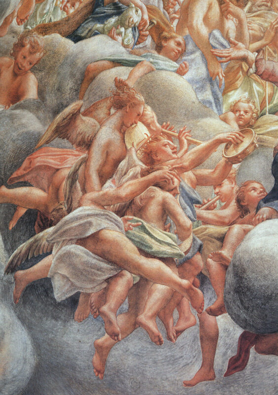 Asuncion De Virgen Angelic Musicians Correggio — Correggio