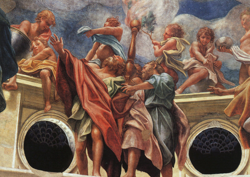 Asuncion De Virgen Apostles Correggio — Correggio