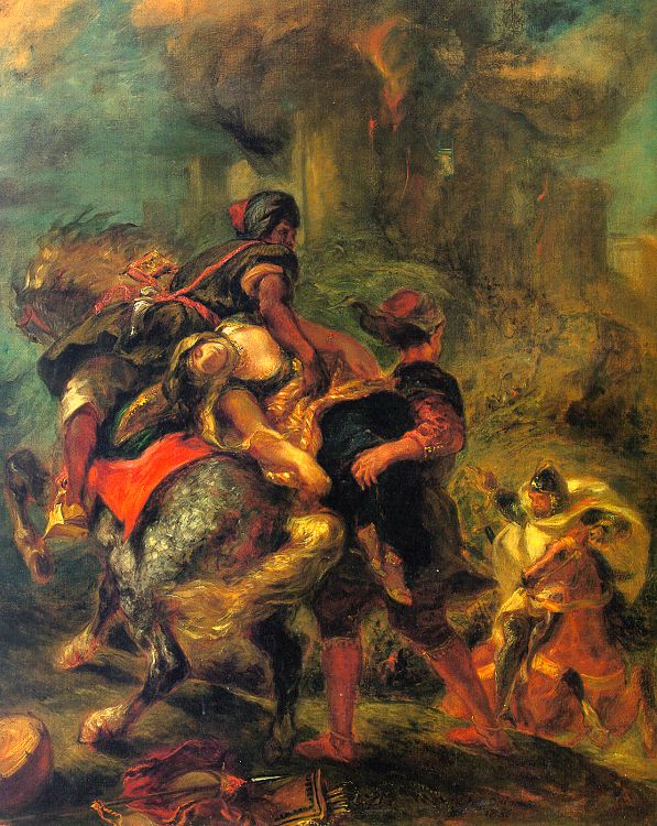 La lucha de Jacob con el ángel (San Sulpicio), Eugène Delacroix