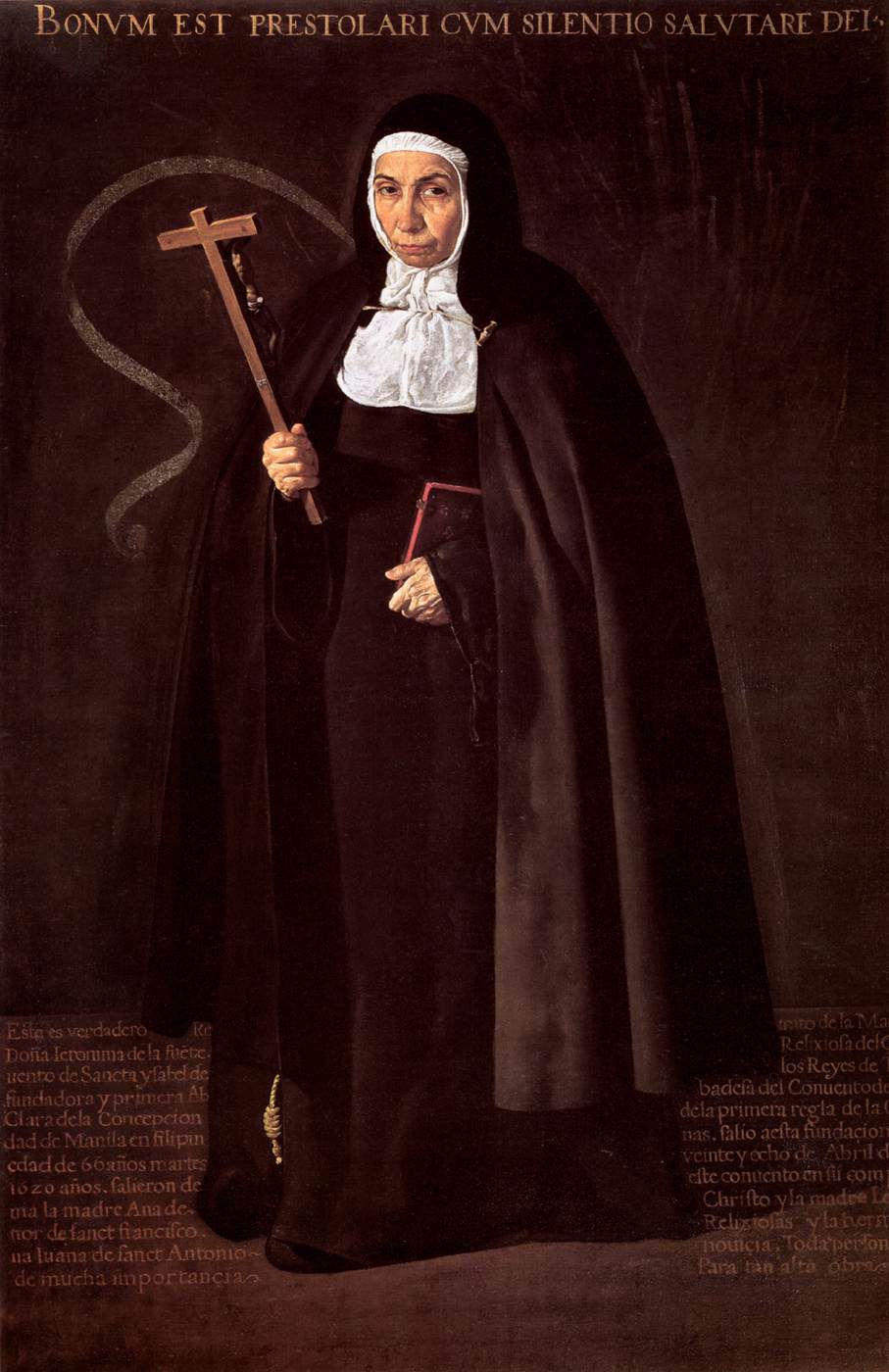 Abbess Jeronima De La Fuente 63 Velazquez — Diego Velazquez — Barroco