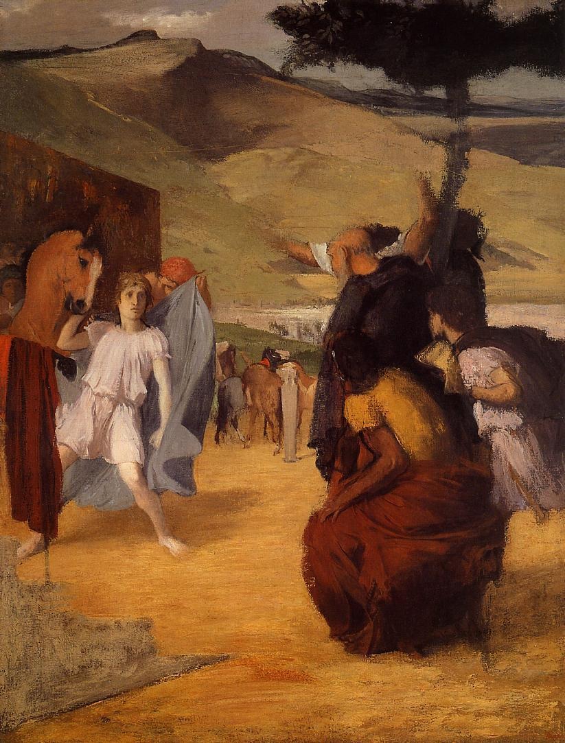 Alexander Y Bucephalus Degas — Edgar Degas — Impresionismo