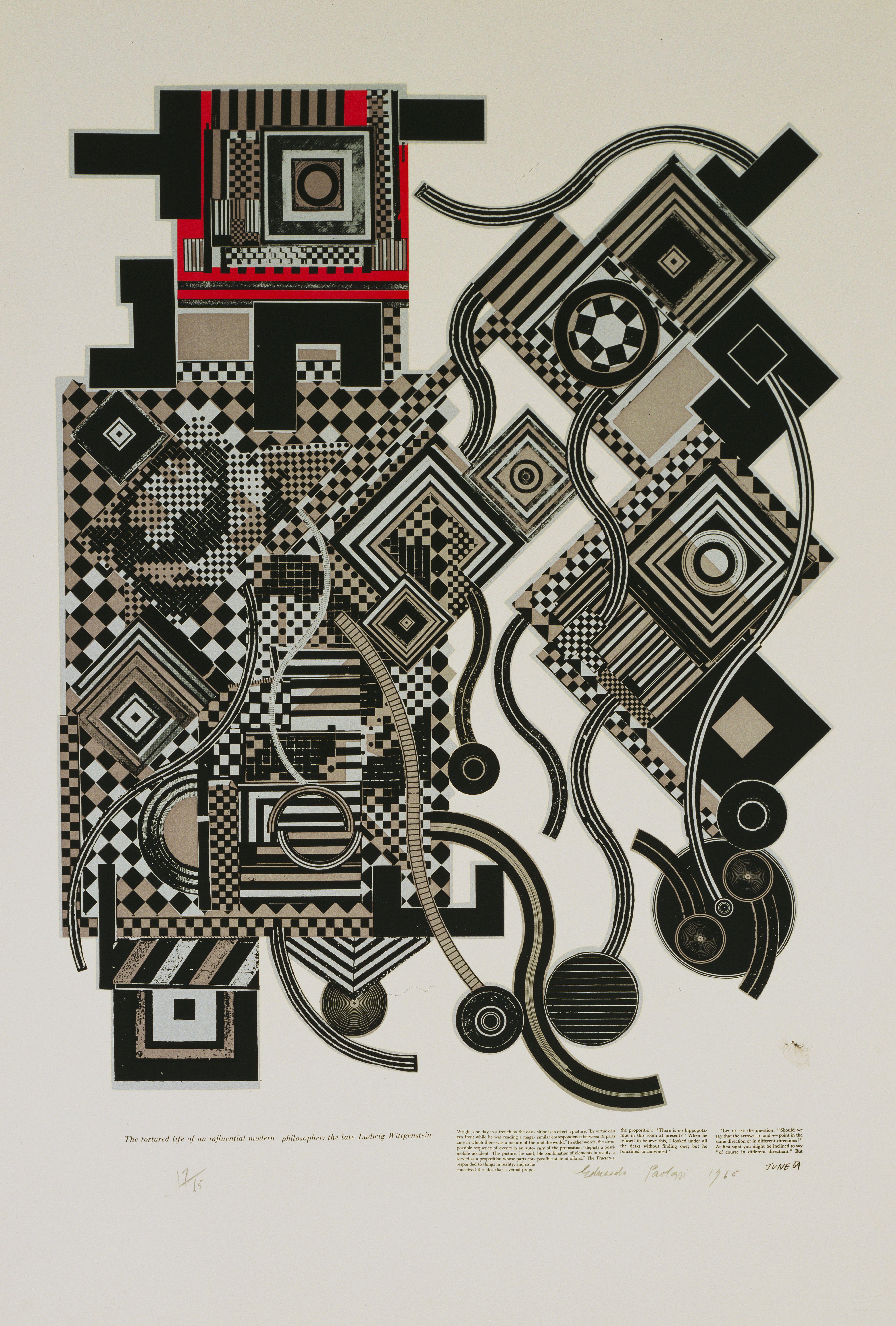 Tortured Life De As Is When Paolozzi — Eduardo Paolozzi