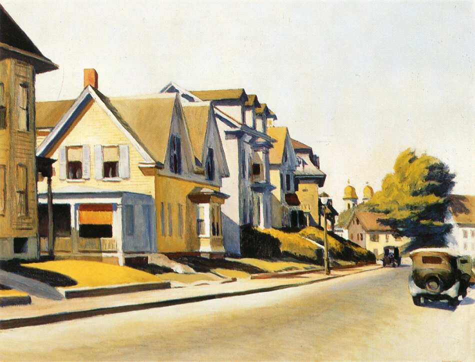 Calle Escena Gloucester Hopper — Edward Hopper — Realismo Americano