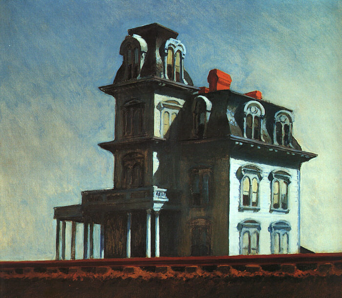 Casa De Railroad Hopper — Edward Hopper — Realismo Americano