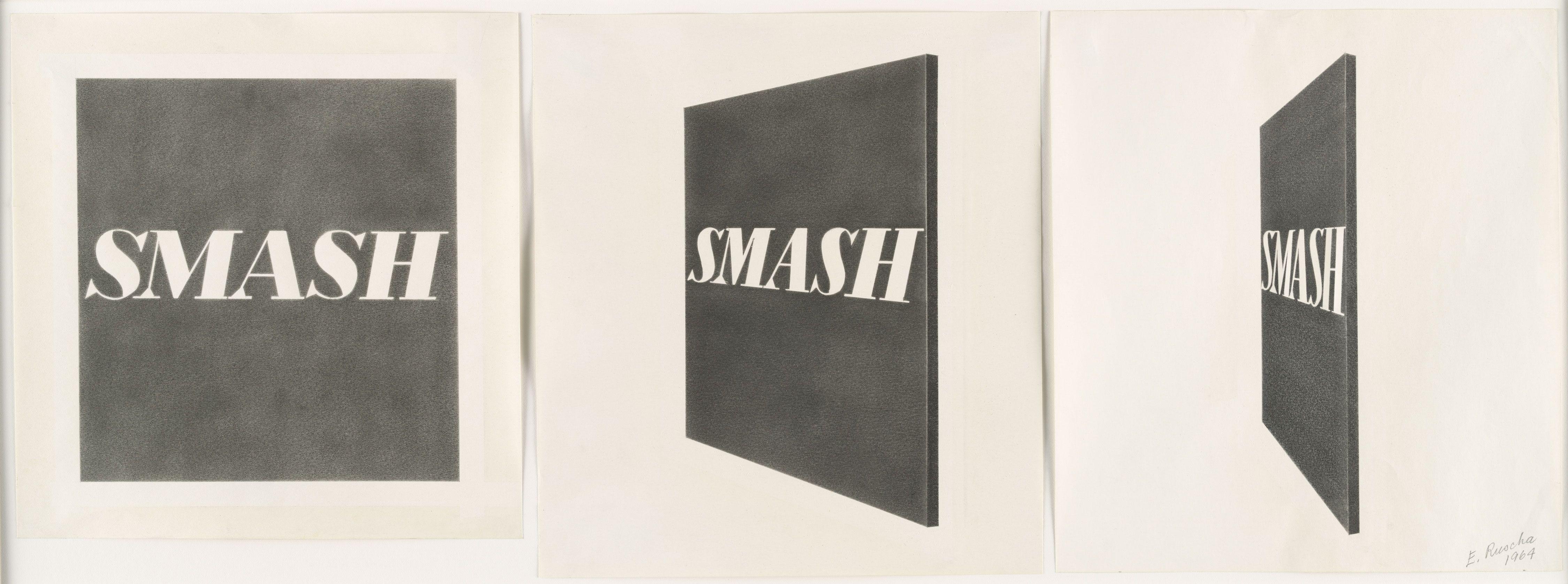 Smash Ruscha — Edward Ruscha