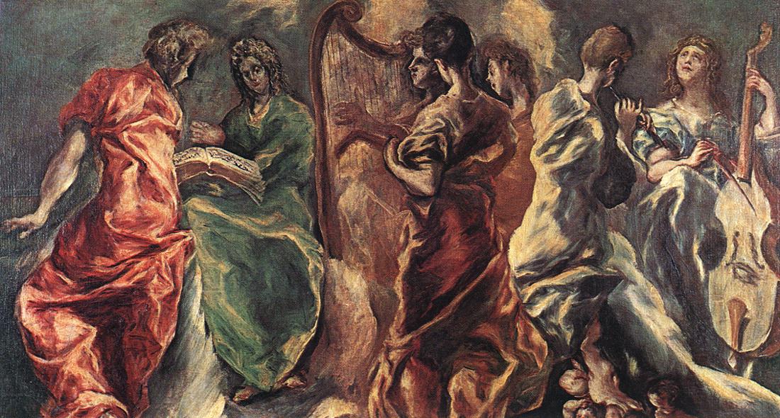 Angelic Concert Greco — El Greco — Manierismo