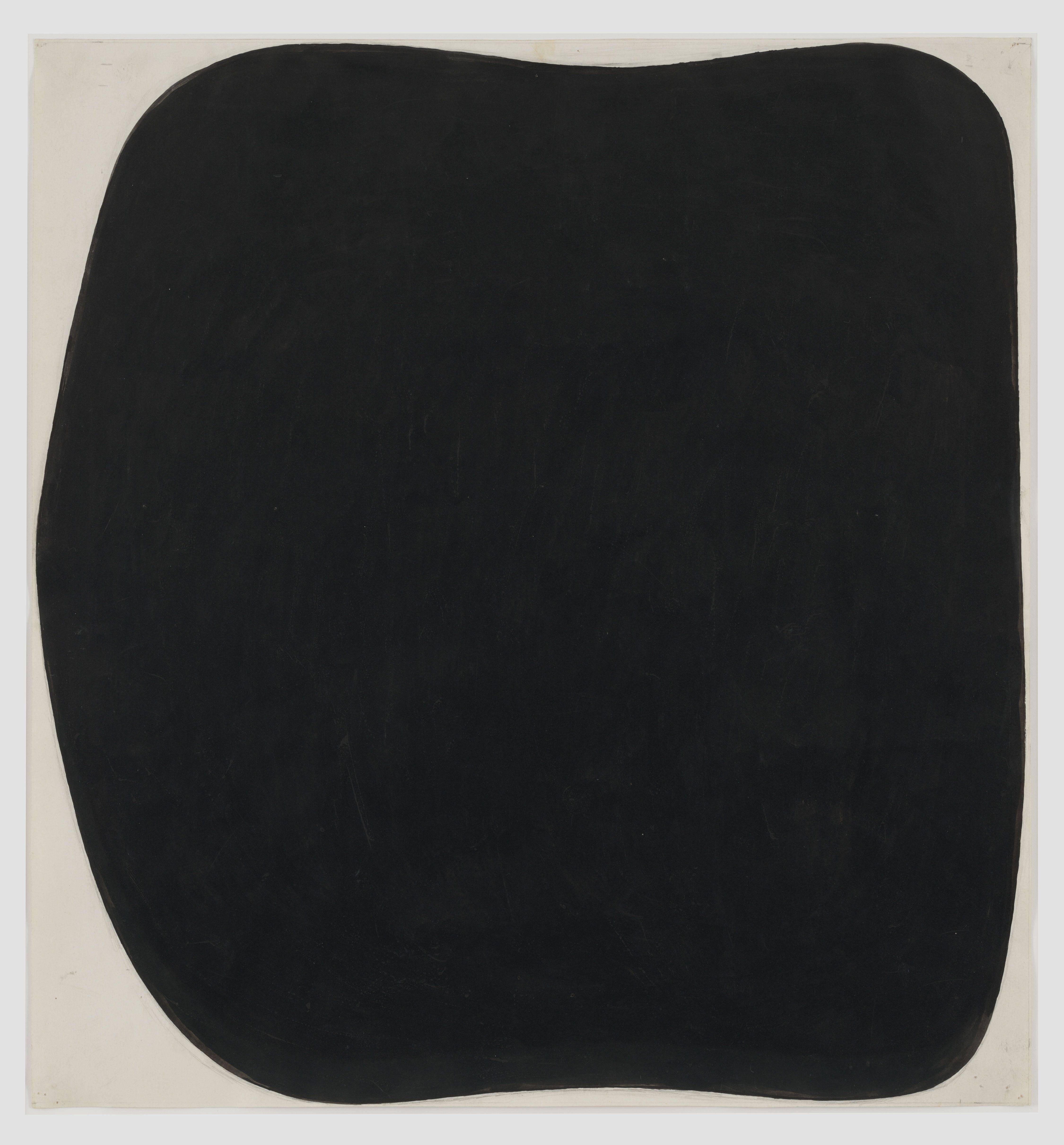 Estudio Para Negro Ripe Kelly — Ellsworth Kelly
