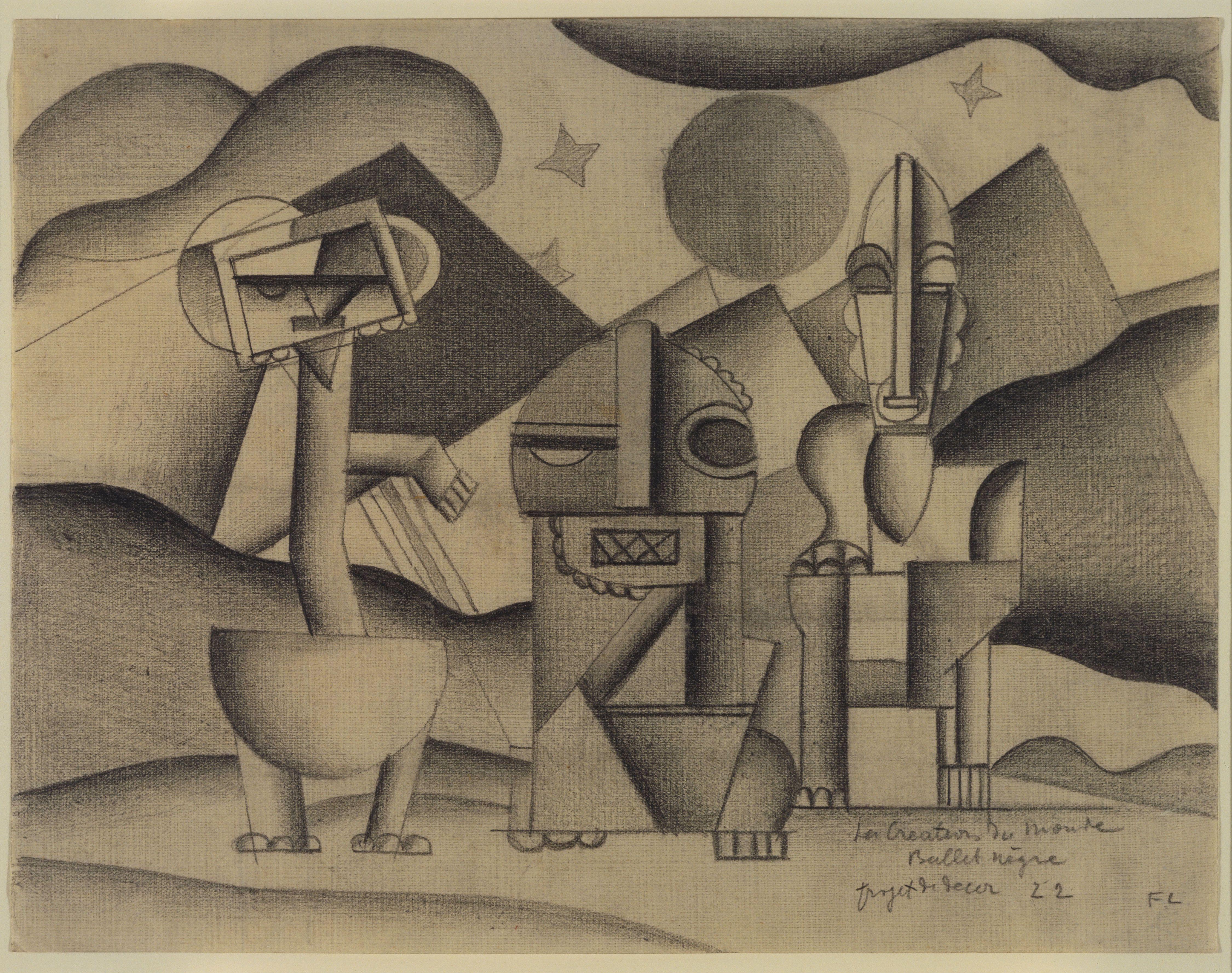 Creation De World Diseno Para Scenery Leger — Fernand Leger