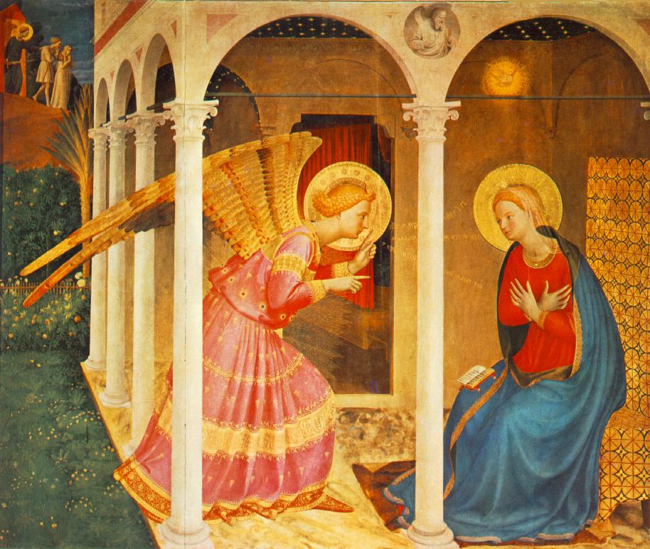 La Anunciación, Fra Angelico