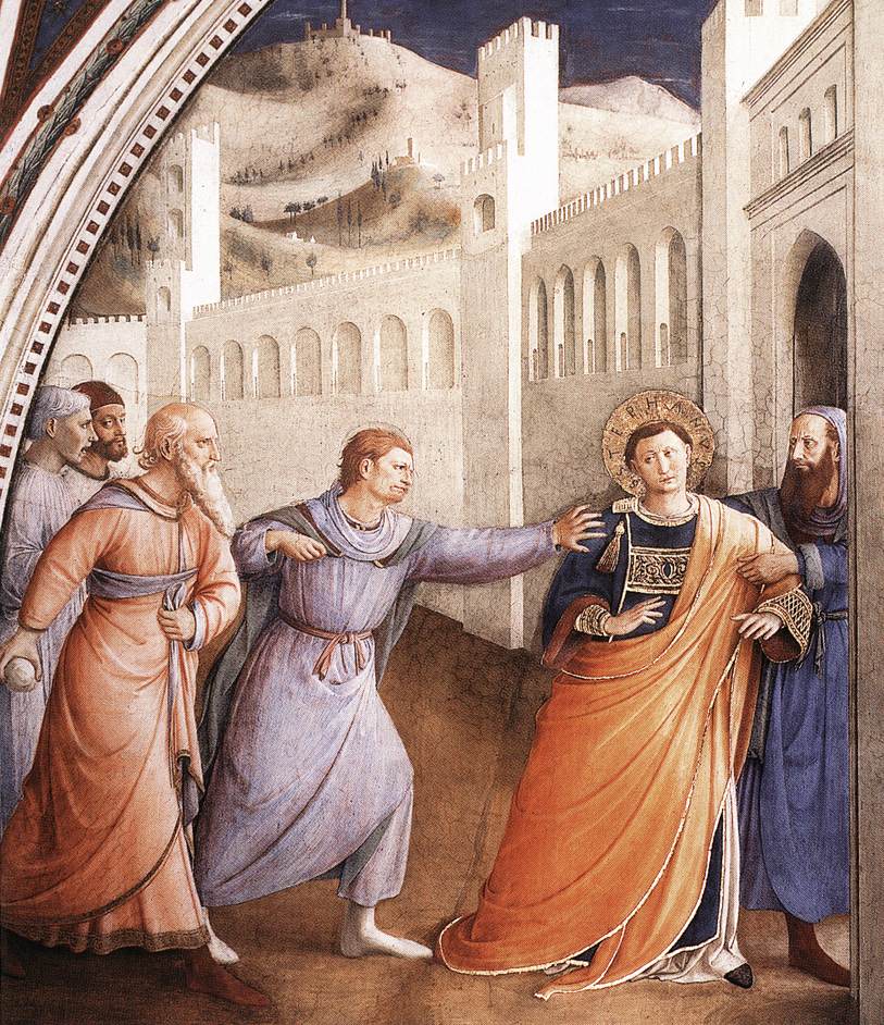 Arrest De San Stephen Angelico — Fra Angelico — Renacimiento Temprano