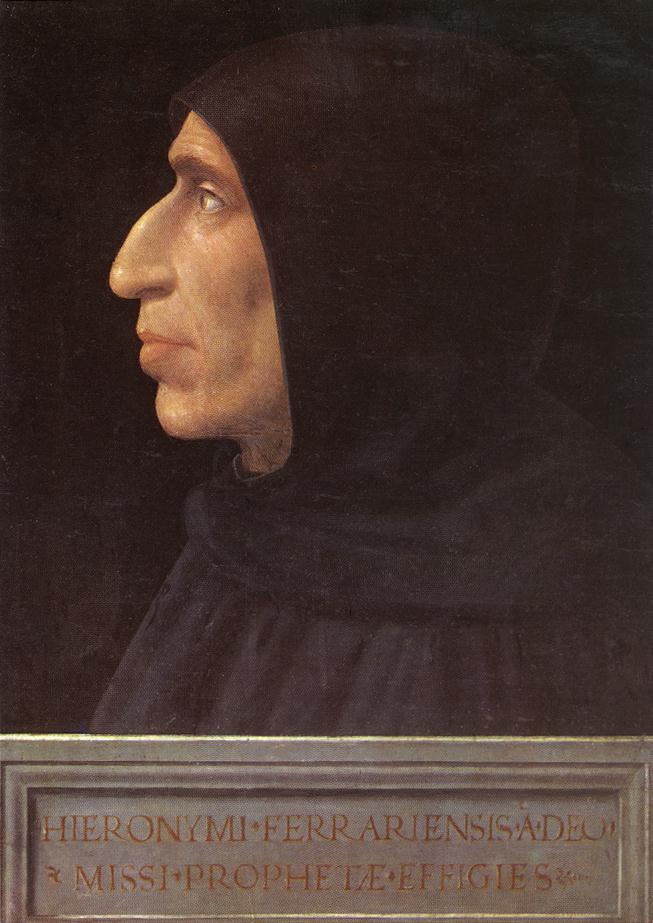 Retrato De Girolamo Savonarola Bartolomeo — Fra Bartolomeo