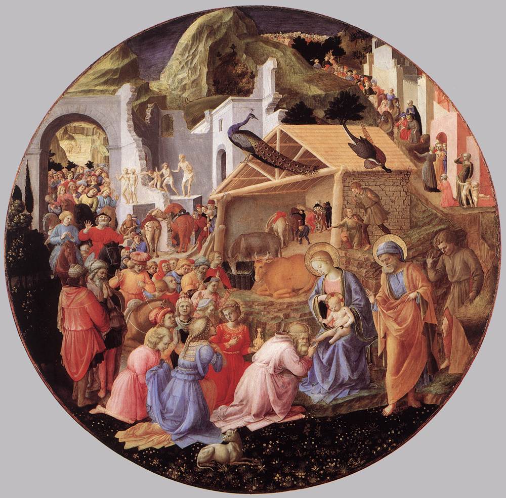 Adoracion De Magi Lippi — Fra Filippo Lippi