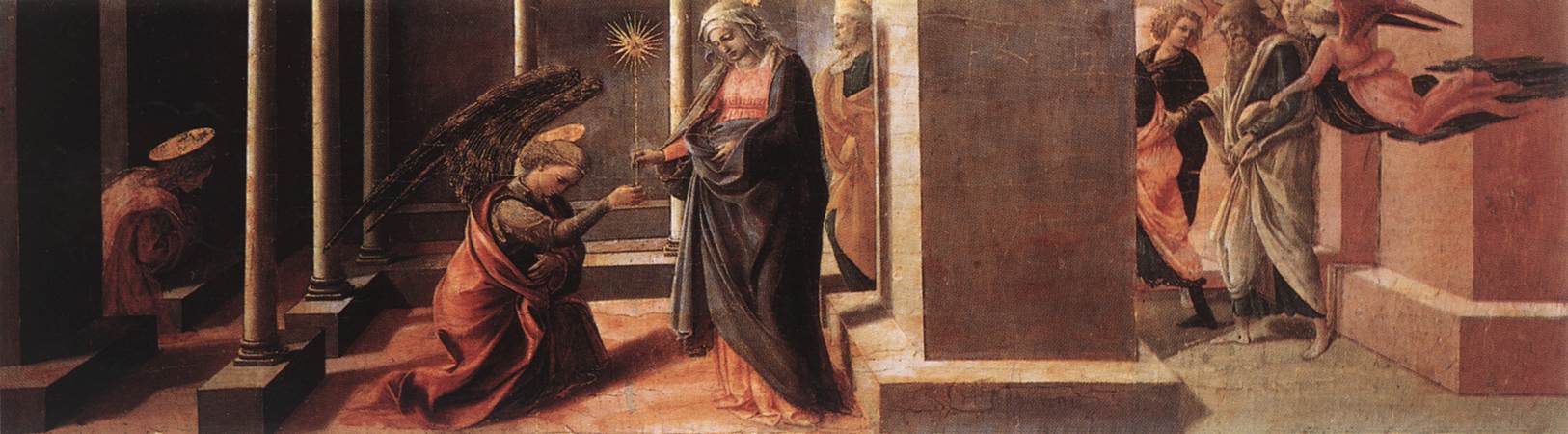 Announcement De Muerte De Virgen Lippi — Fra Filippo Lippi