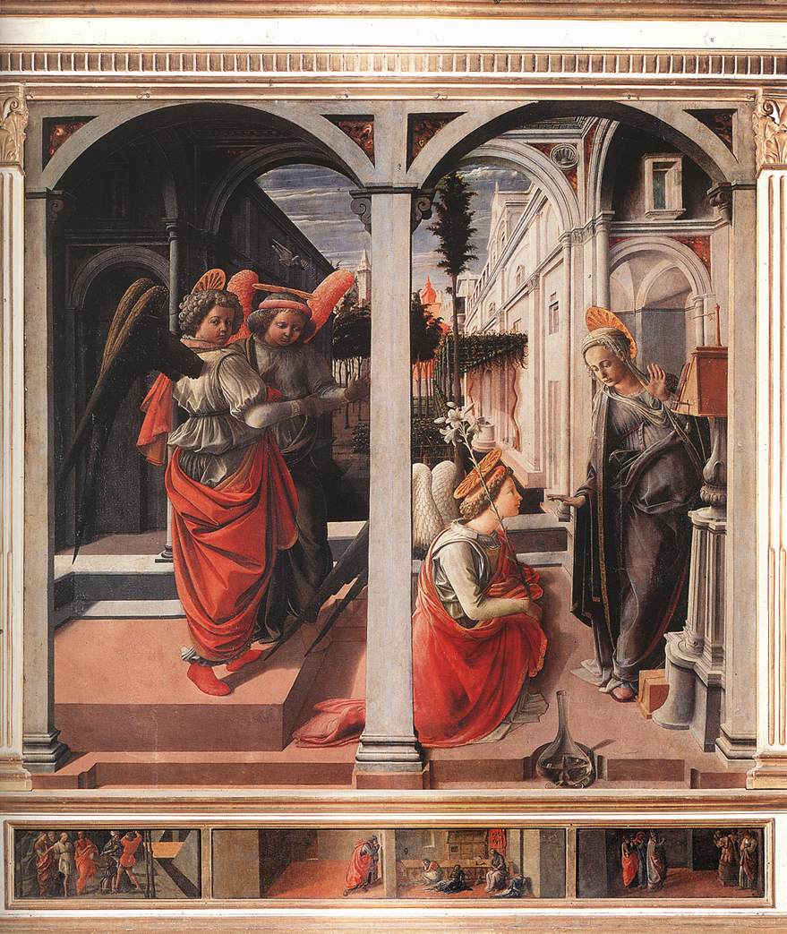 Anunciacion 2 Lippi — Fra Filippo Lippi